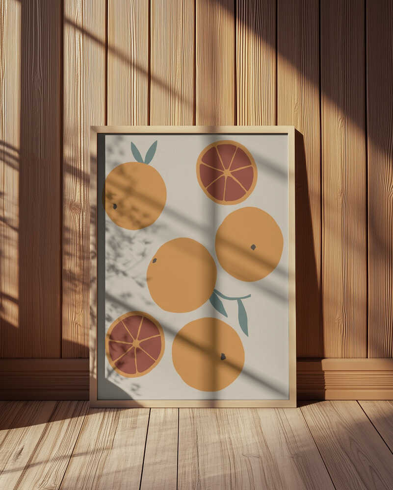 Citrus Glow Poster