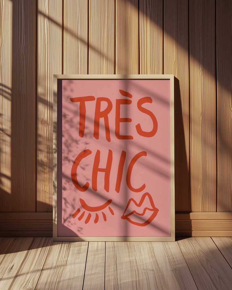 Très Chic Rode Poster