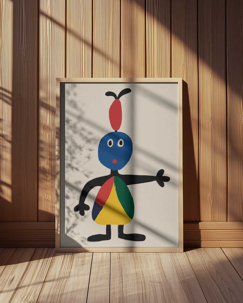 Abstracte Vriend Poster