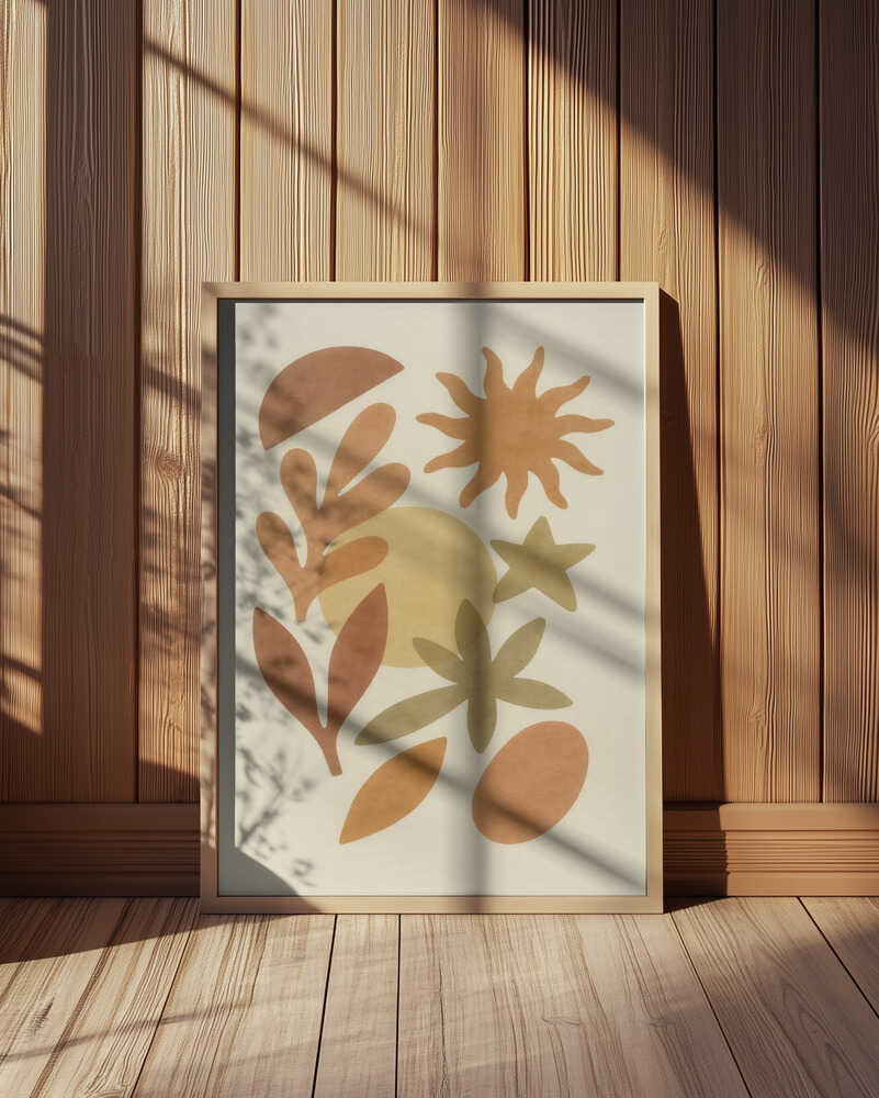 Gloeiend Graanveld Poster