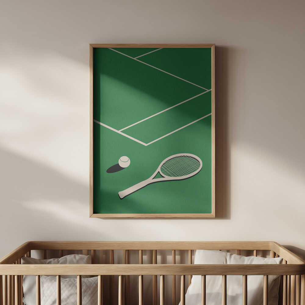 Lawn Tennis Poster
