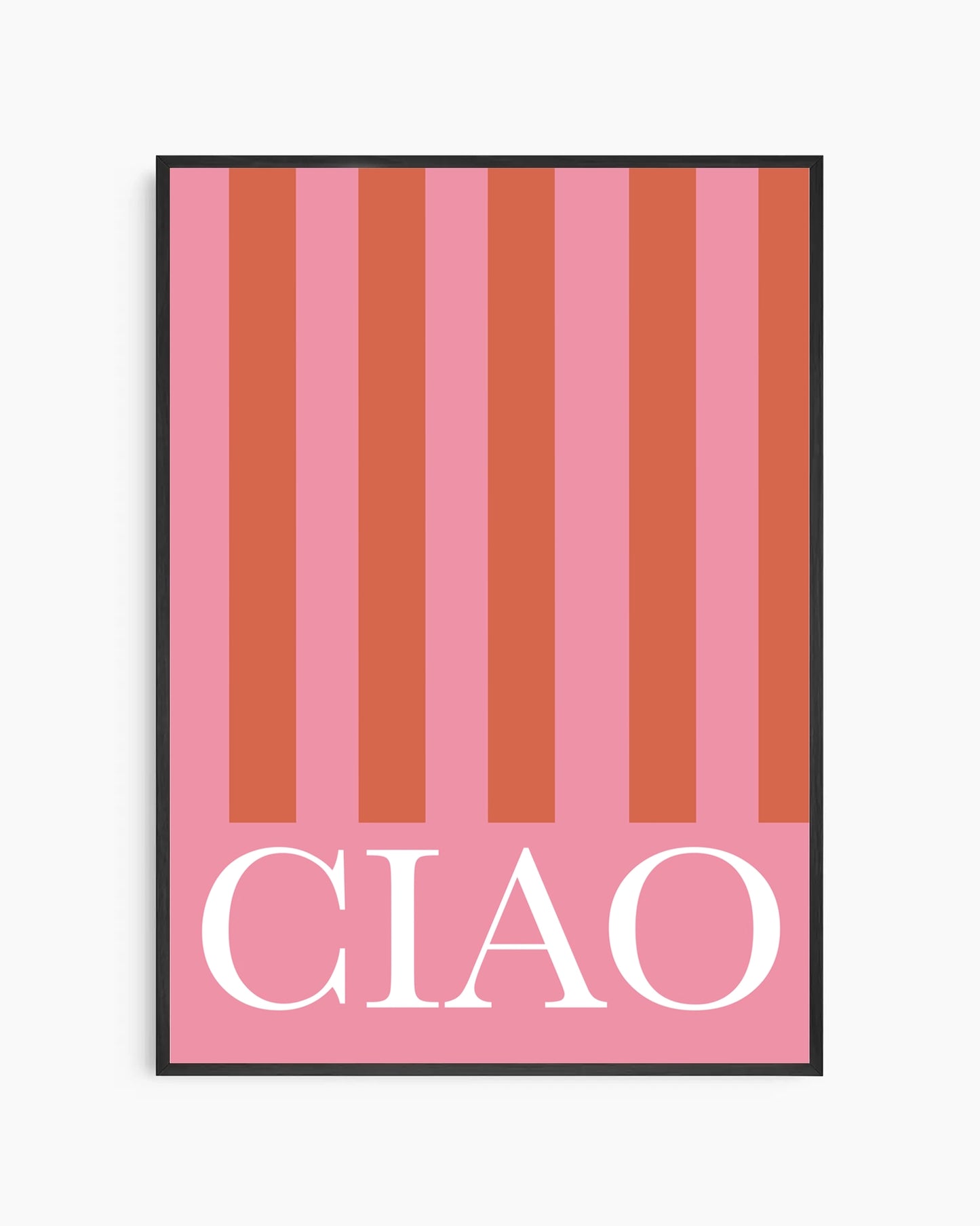 Ciao Strepen Poster