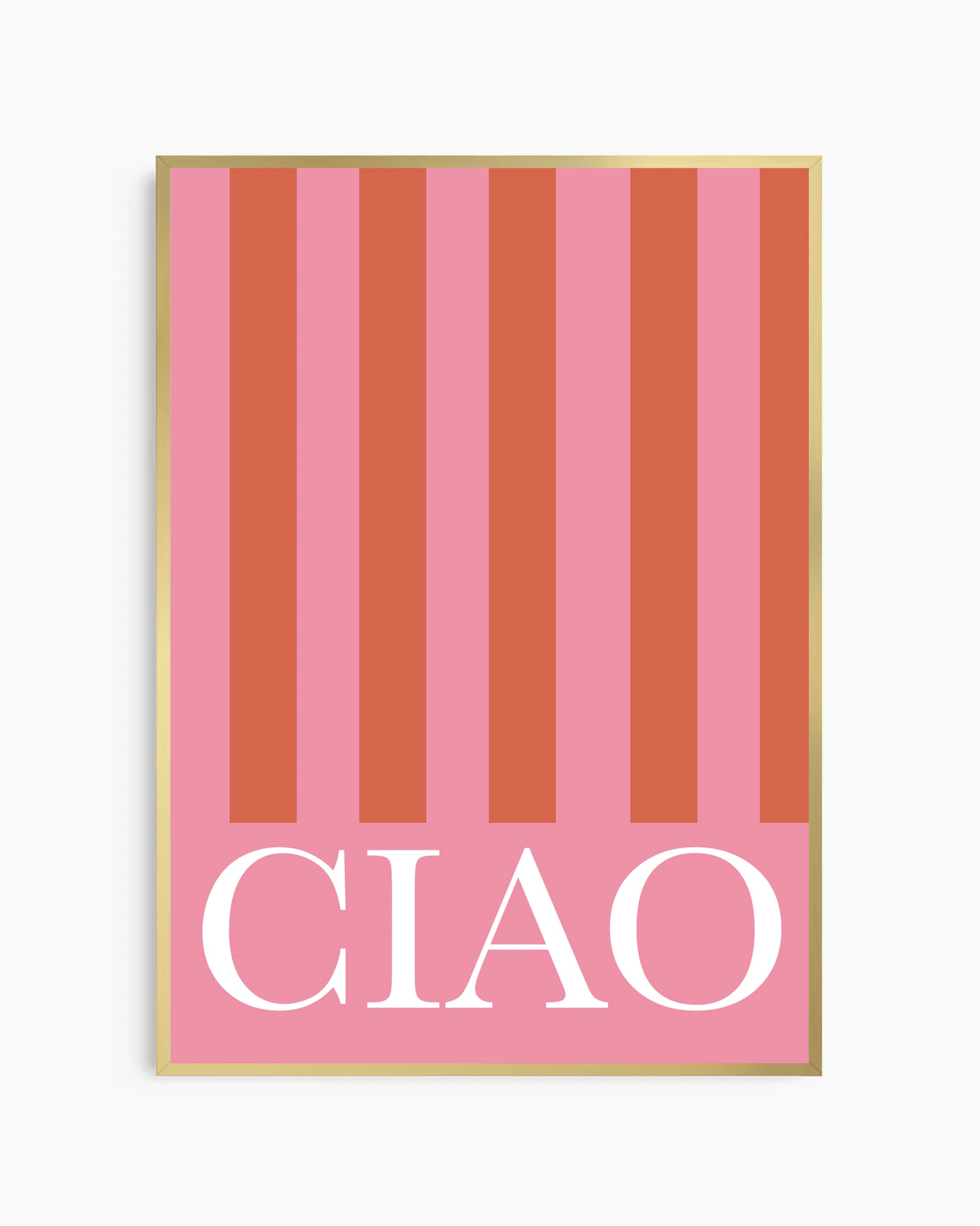 Ciao Strepen Poster
