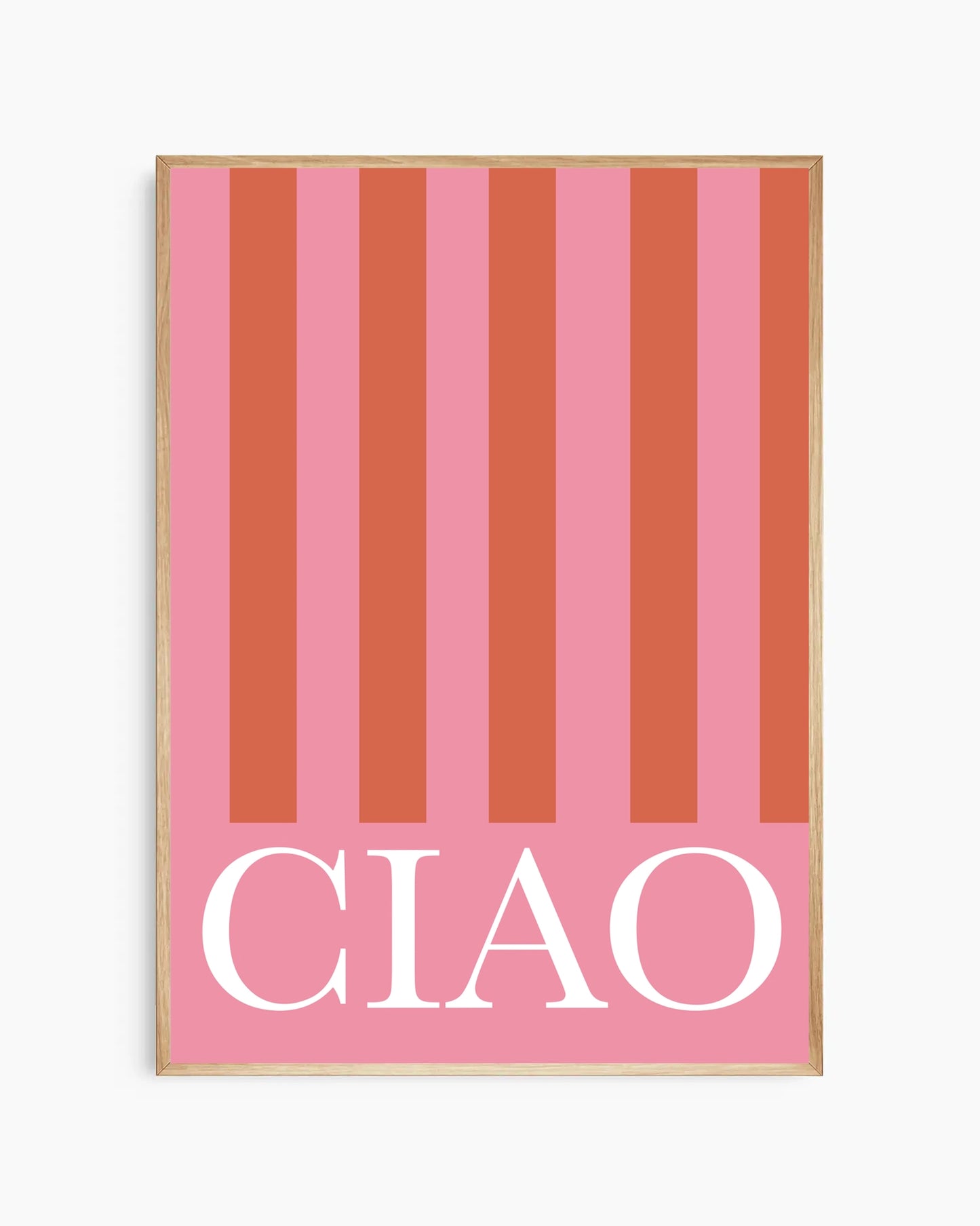 Ciao Strepen Poster