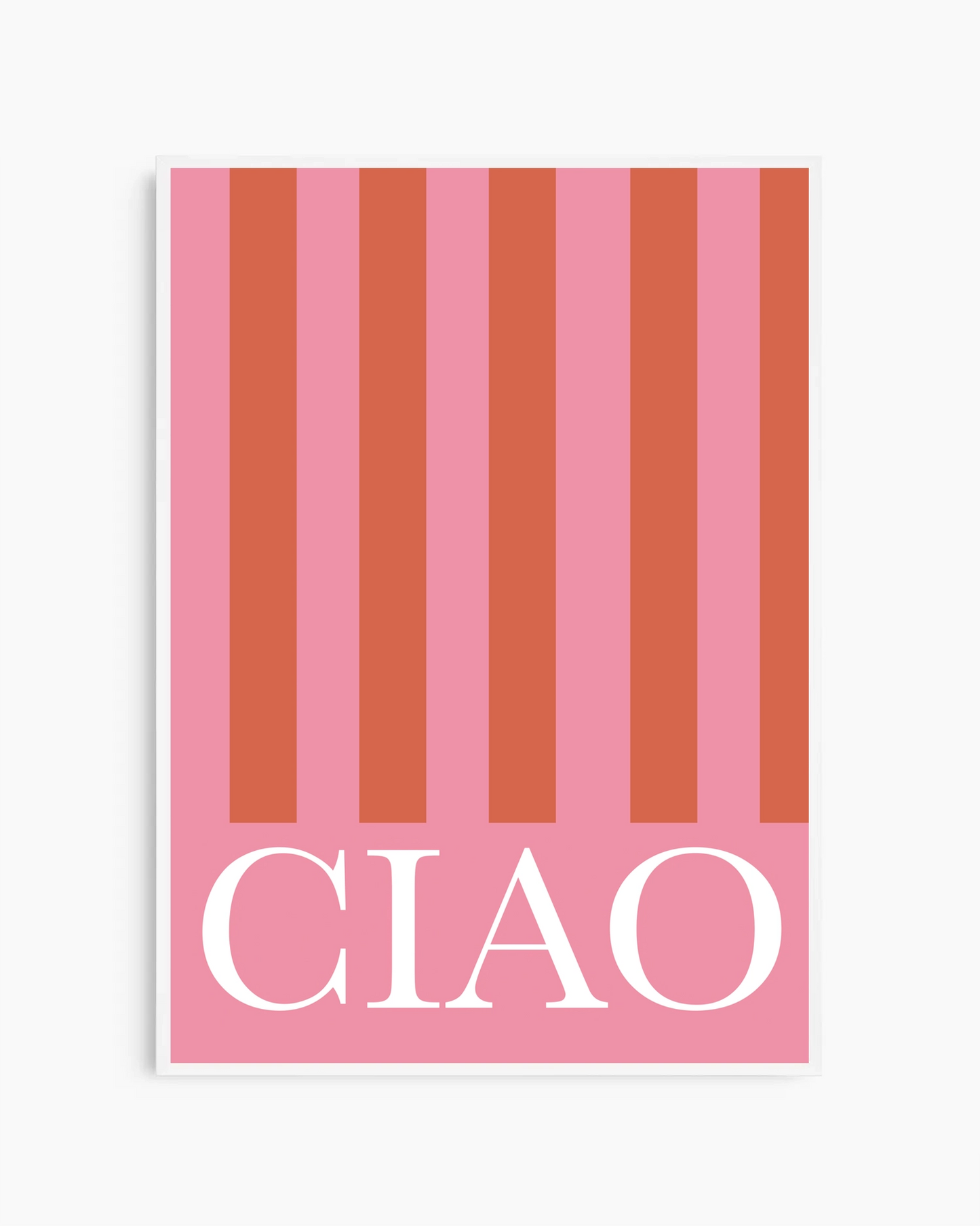 Ciao Strepen Poster