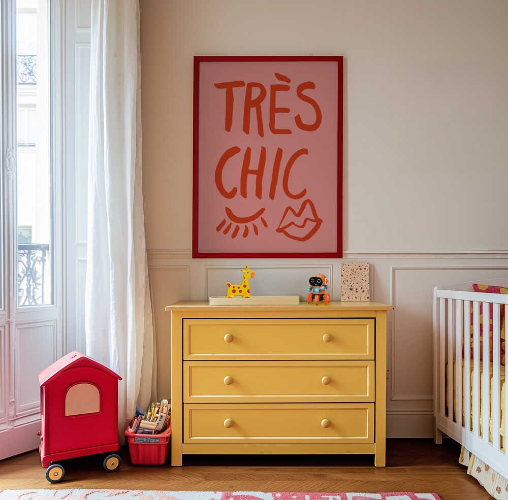 Très Chic Rode Poster