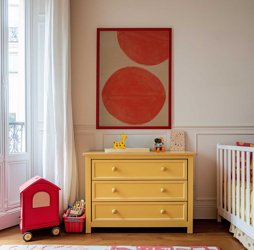 Karmozijn Bloei Poster