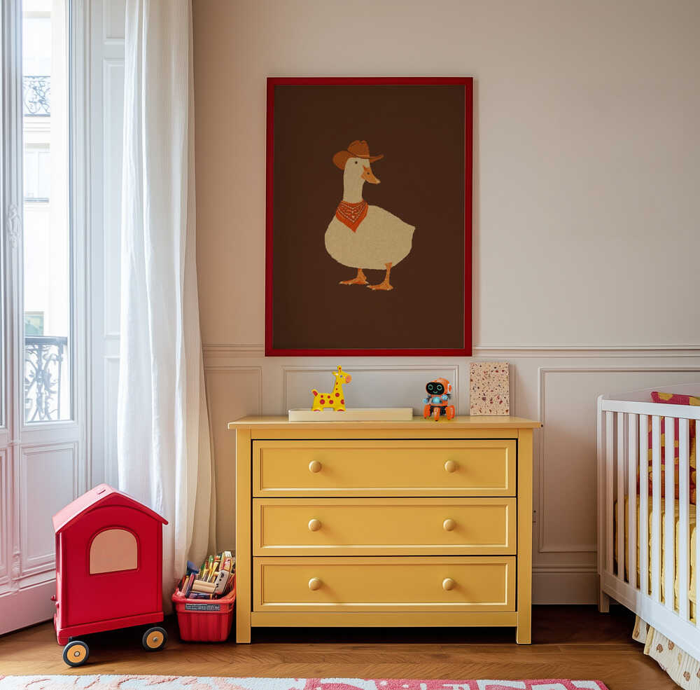 Bo de cowboy-eend Poster