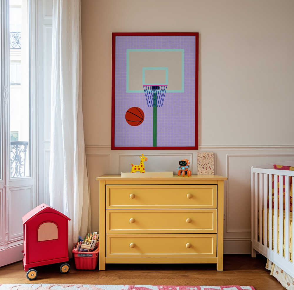 New York Basketball Poster