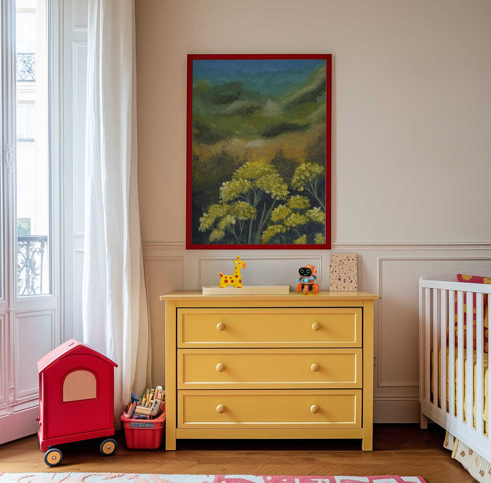 Salie Weide Kinderkamer Poster