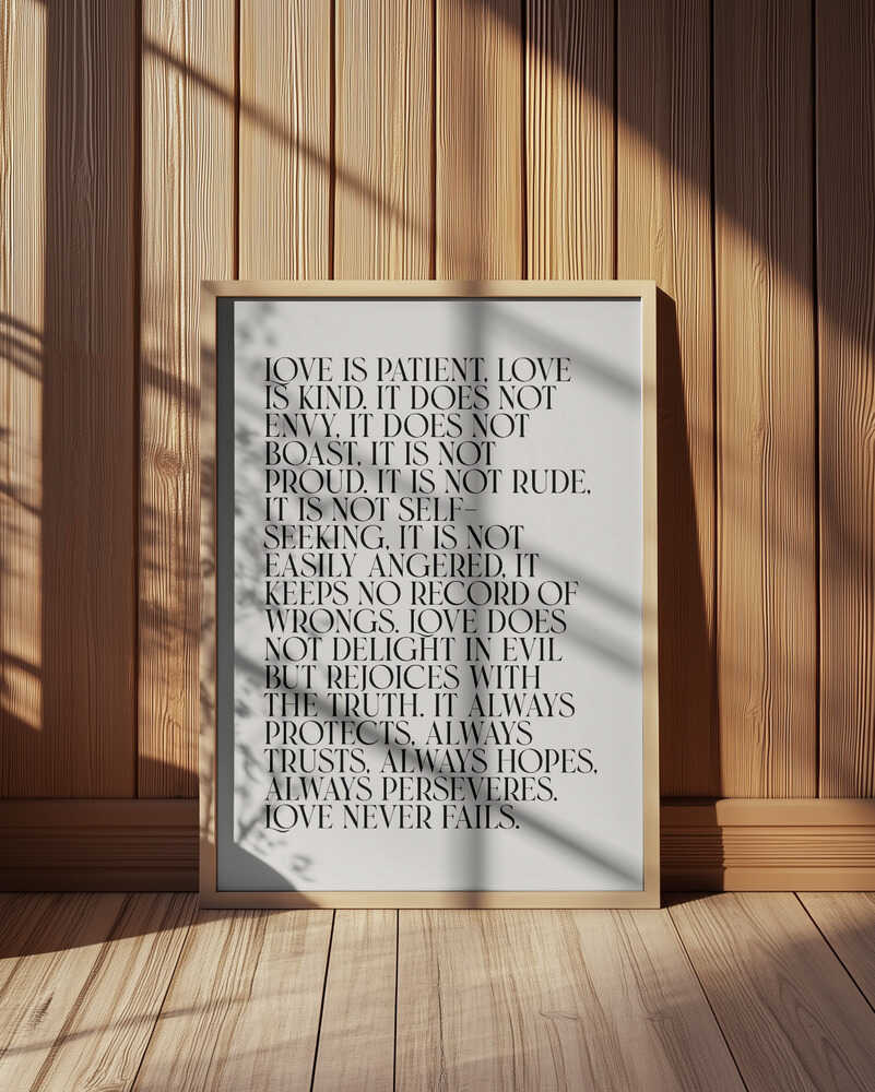 Liefde Faalt Nooit Poster