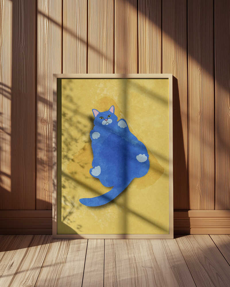 Dikke Kat Poster
