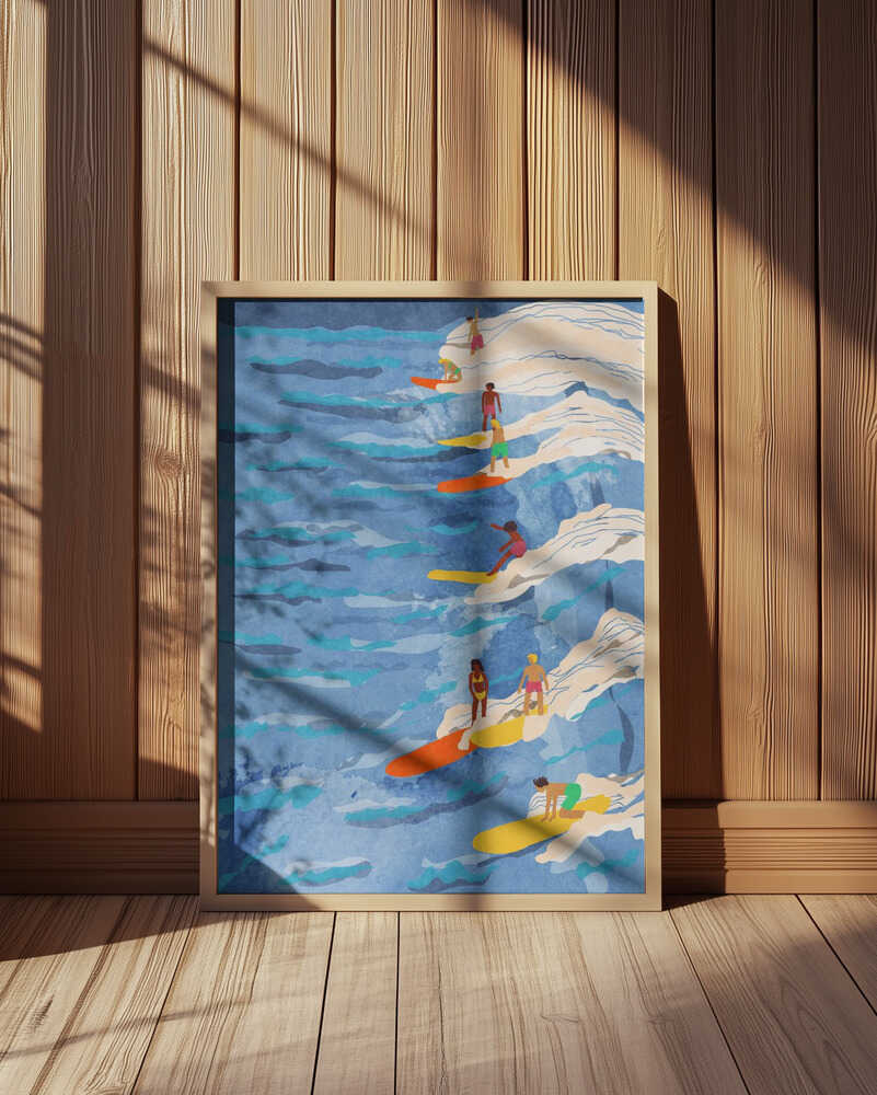 Chille Surf Poster