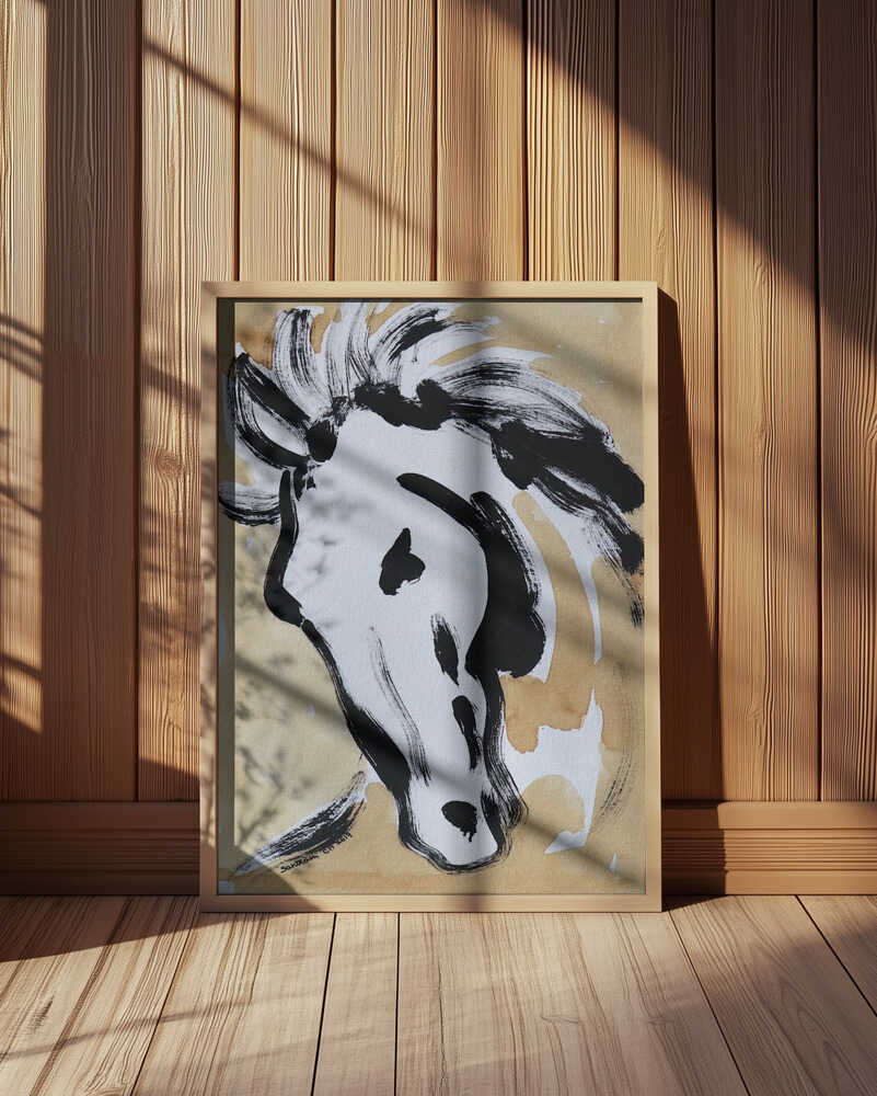 Beweeglijke Paardenstroom Poster