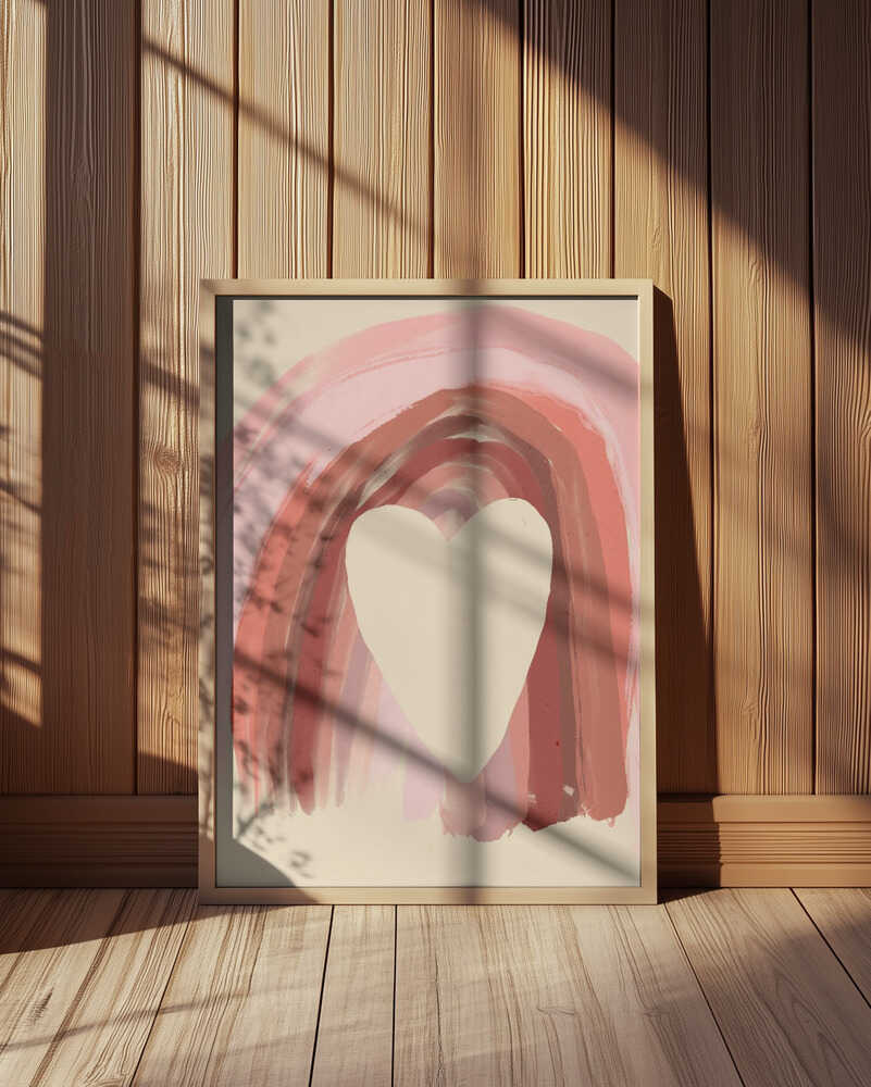 Hartelijke Regenboog Poster