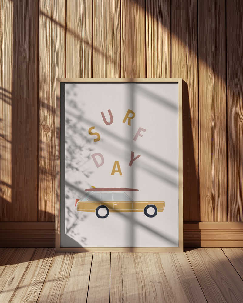 Retro Surf Sfeer Poster