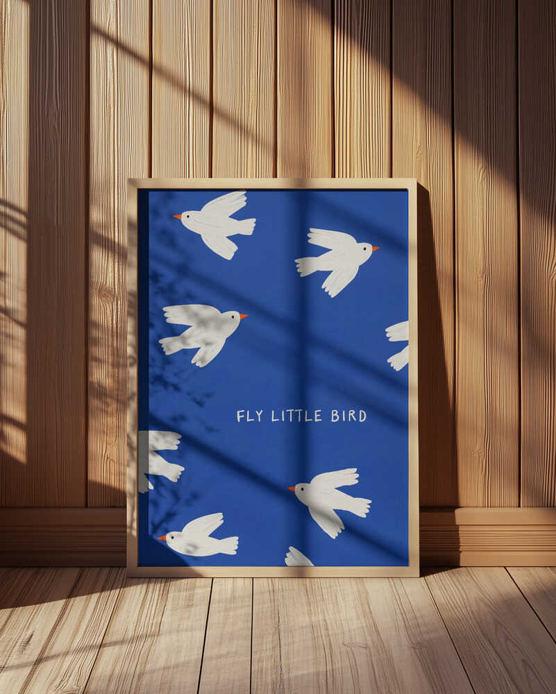 Vlieg Klein Vogeltje Poster