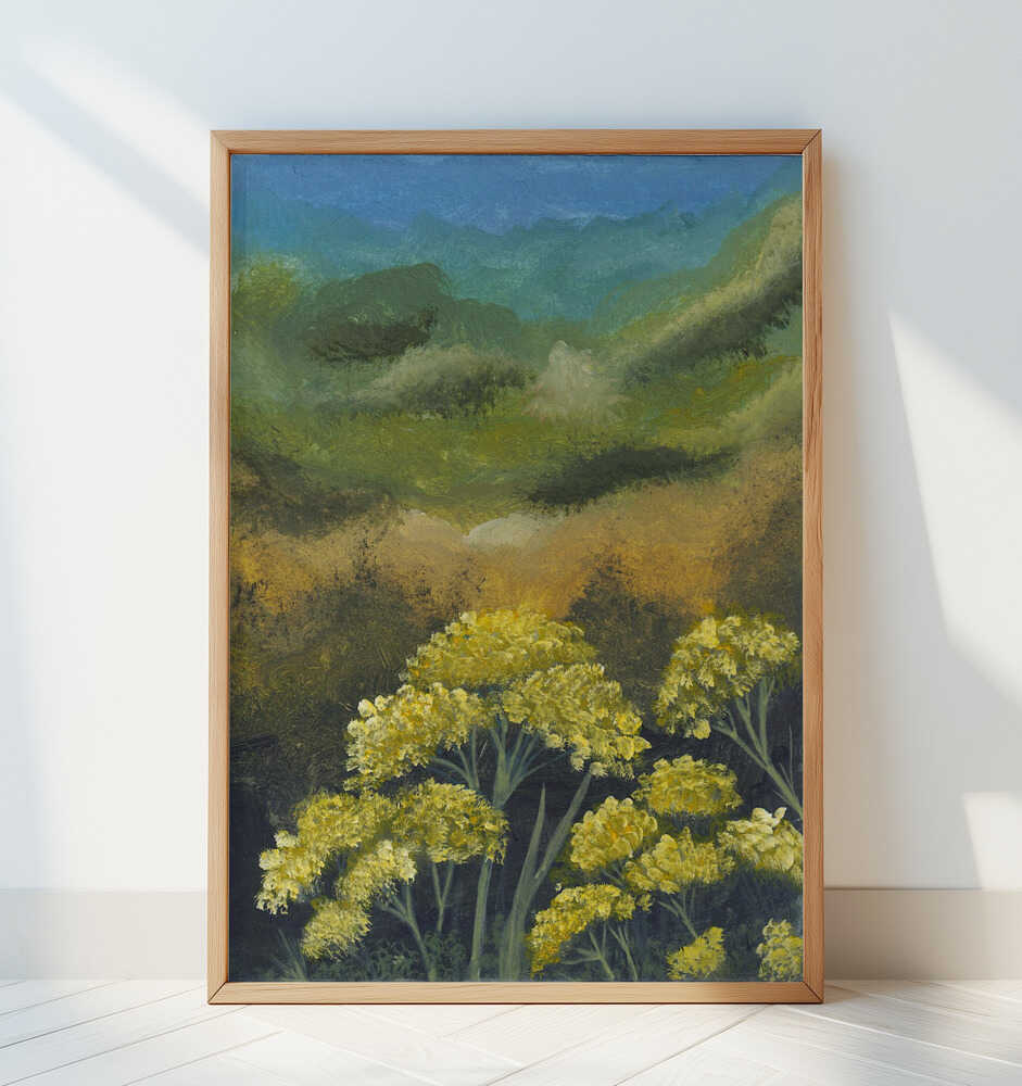 Salie Weide Kinderkamer Poster