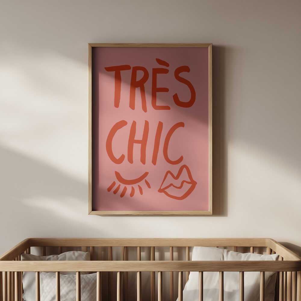 Très Chic Rode Poster