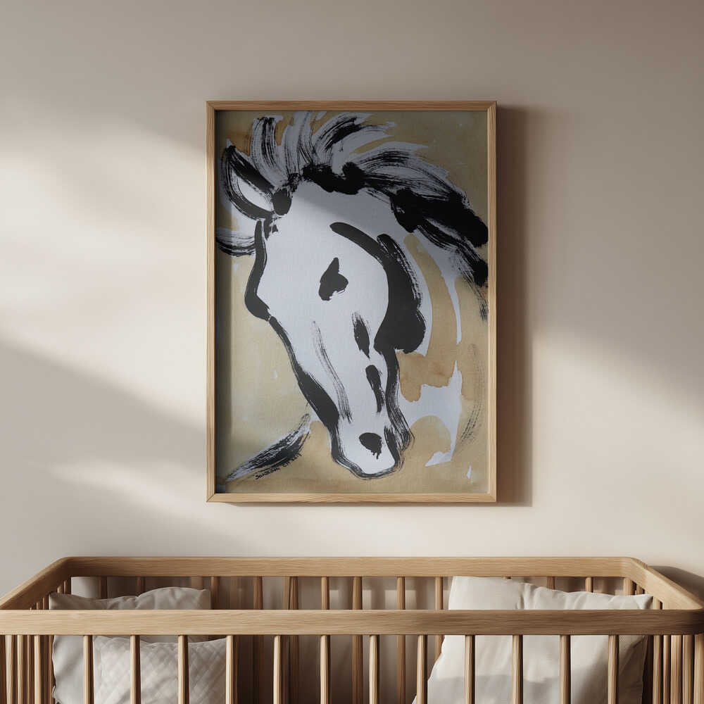 Beweeglijke Paardenstroom Poster